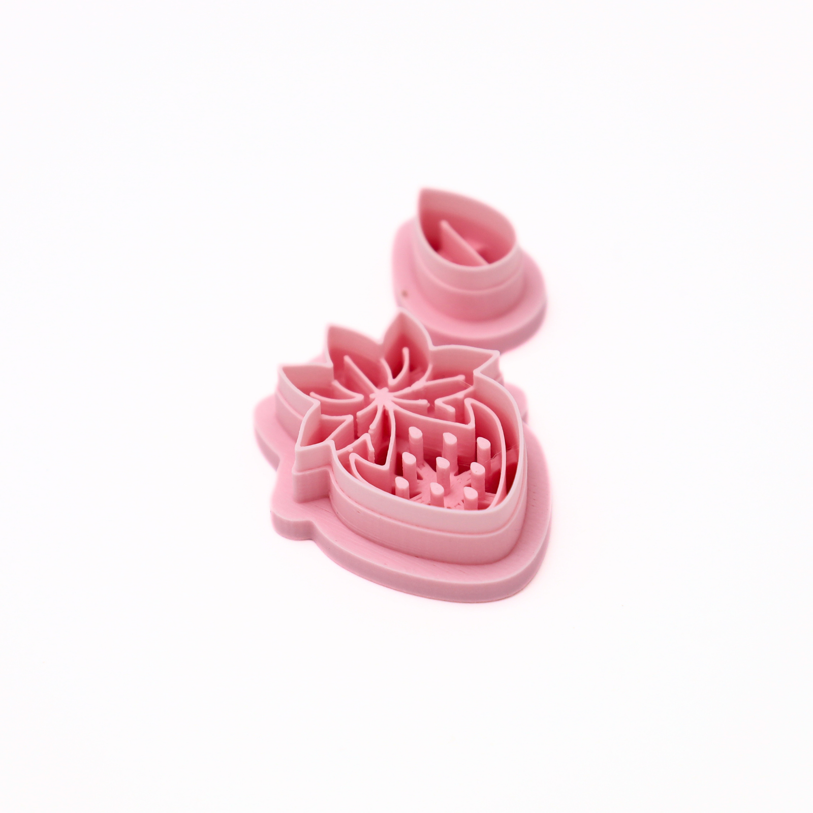 Aardbeien drop – Klei Cutter-zoom-1