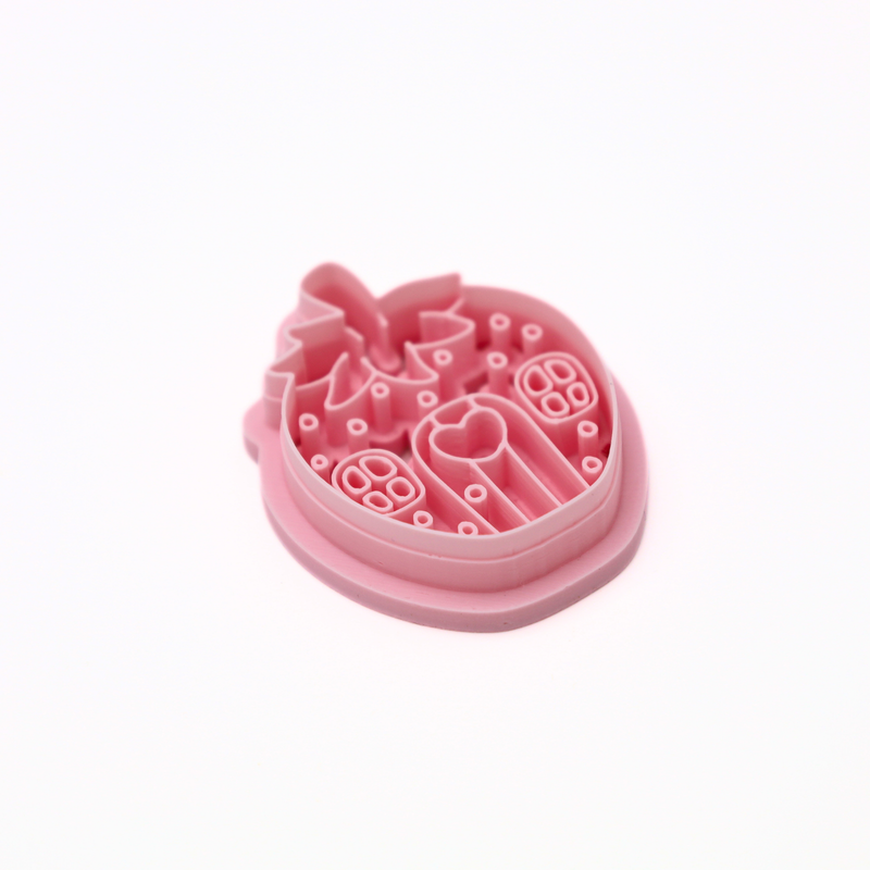 Aardbeien huisje – Klei Cutter-zoom-