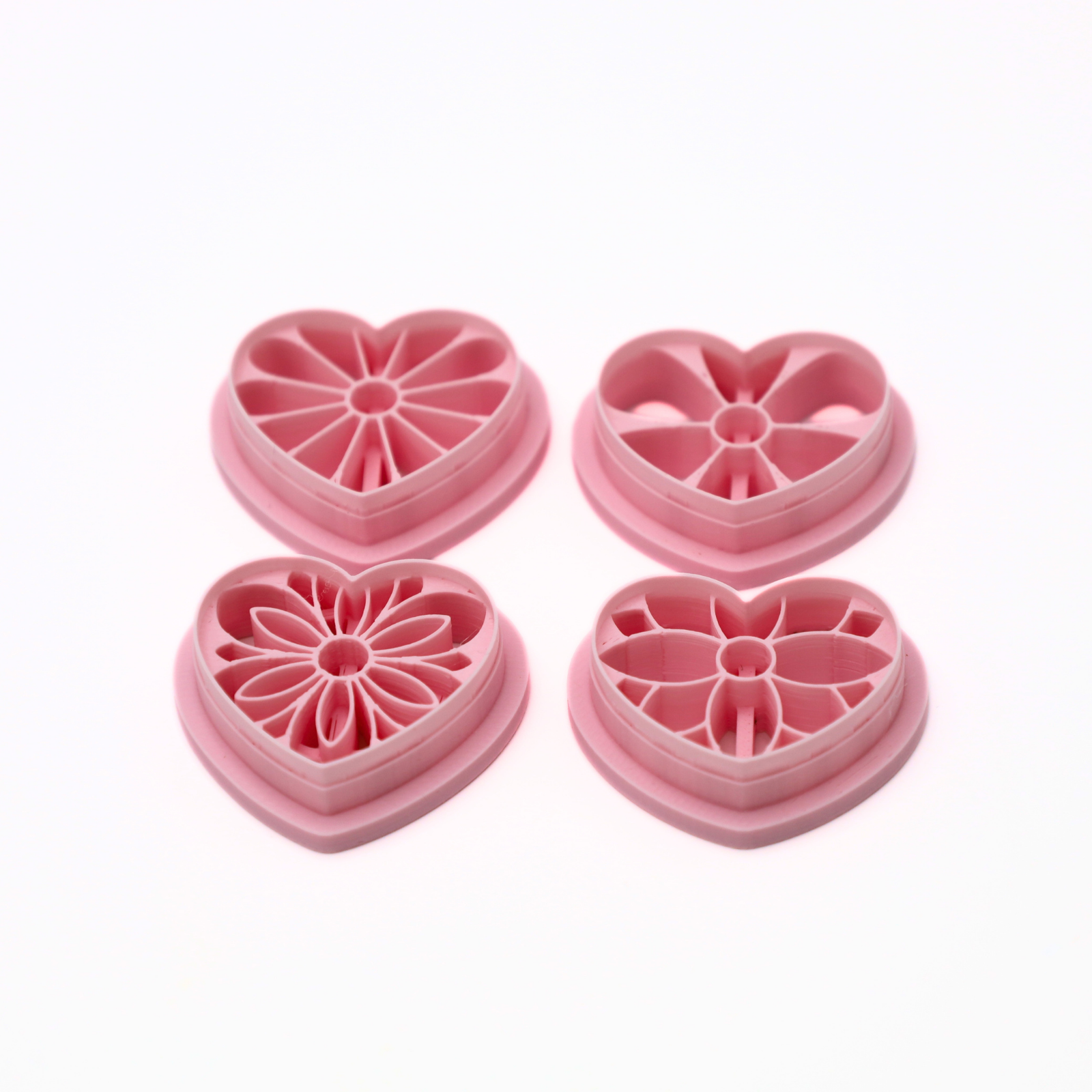 Bloem Hart Set – Klei Cutter