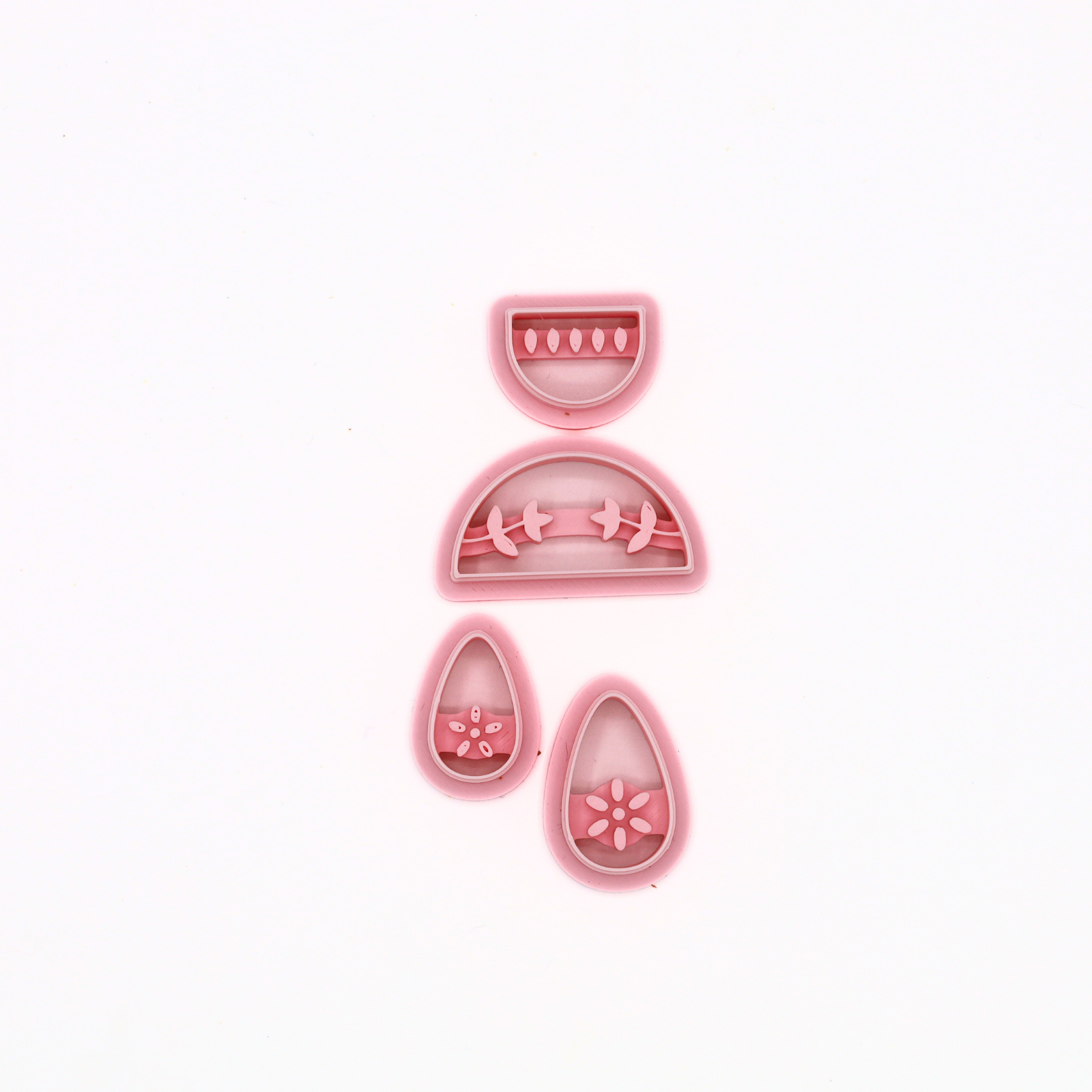 Boho Bloemen Set – Klei Cutter-2
