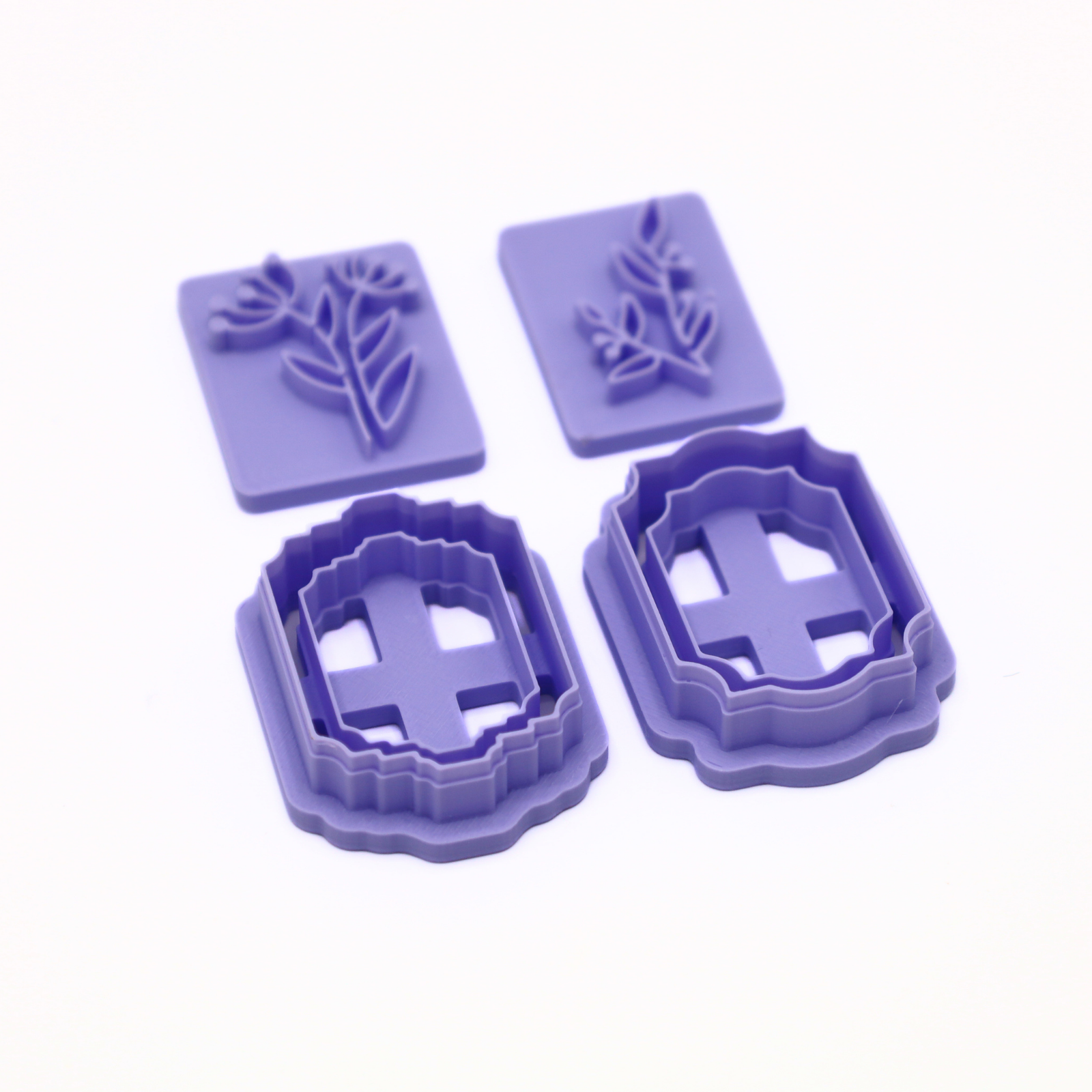 Botanical Bloemen Frame – Klei Cutter