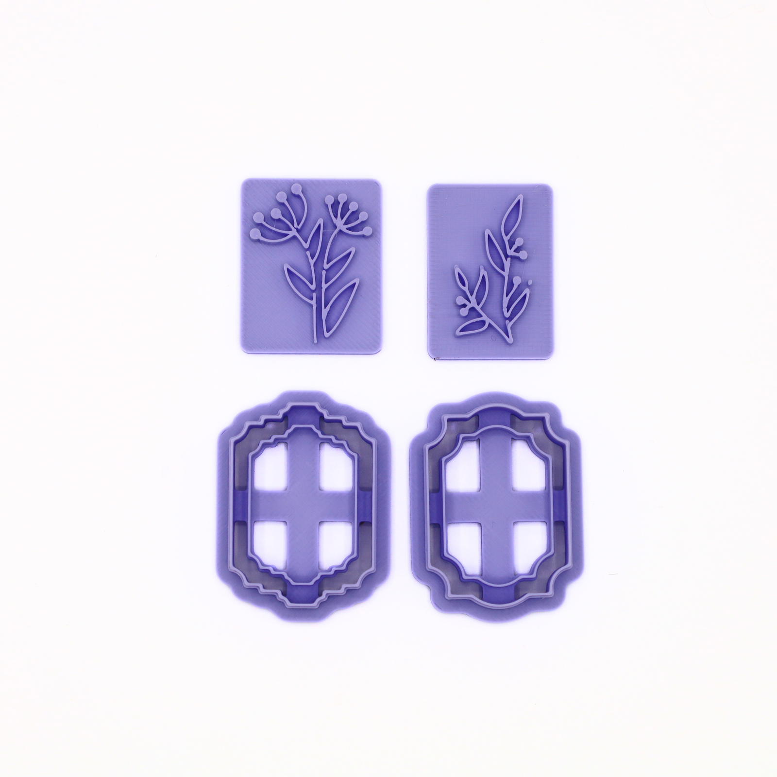 Botanical Bloemen Frame – Klei Cutter