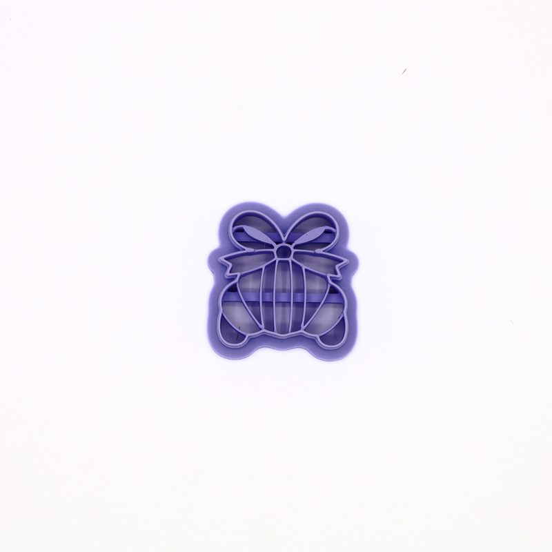Croissant met strik – Klei Cutter-zoom-