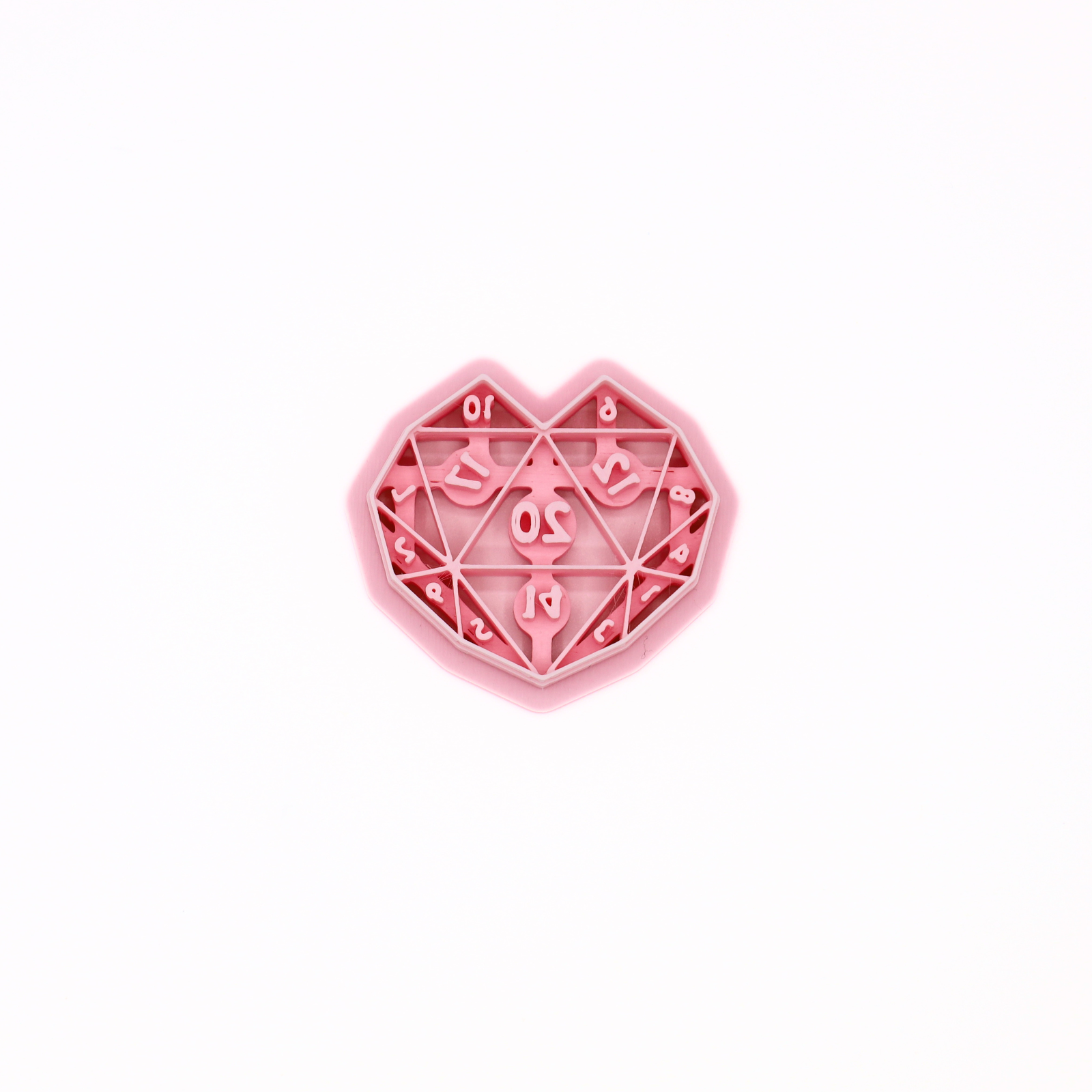 D20 Dobbelsteen Cutter Dungeons & Dragons – Klei Cutter-zoom-2