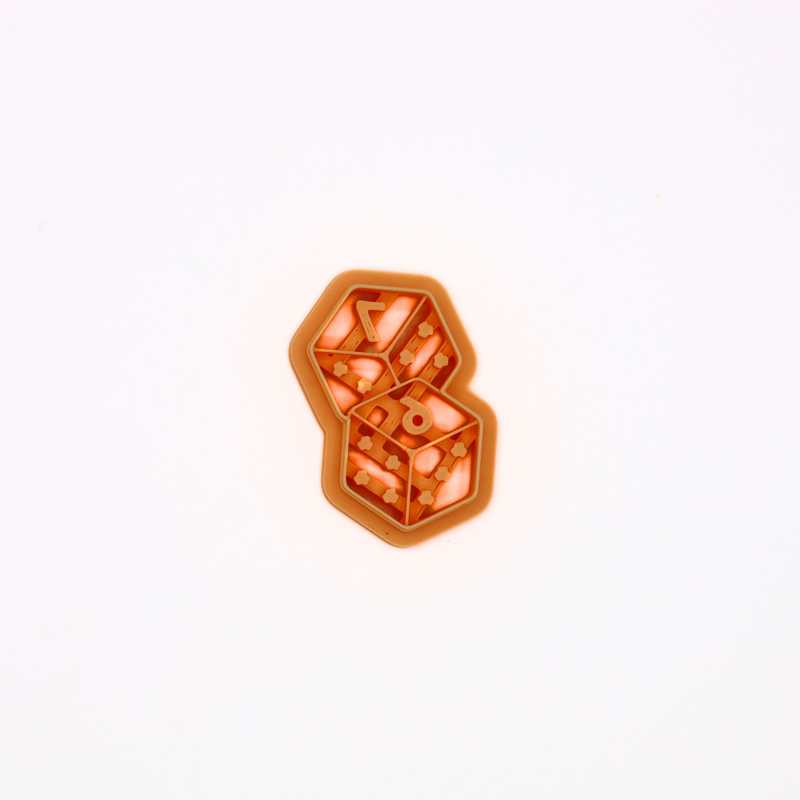 Dobbelsteen Set Lucky Dice 6 & 7 – Klei Cutter-zoom-