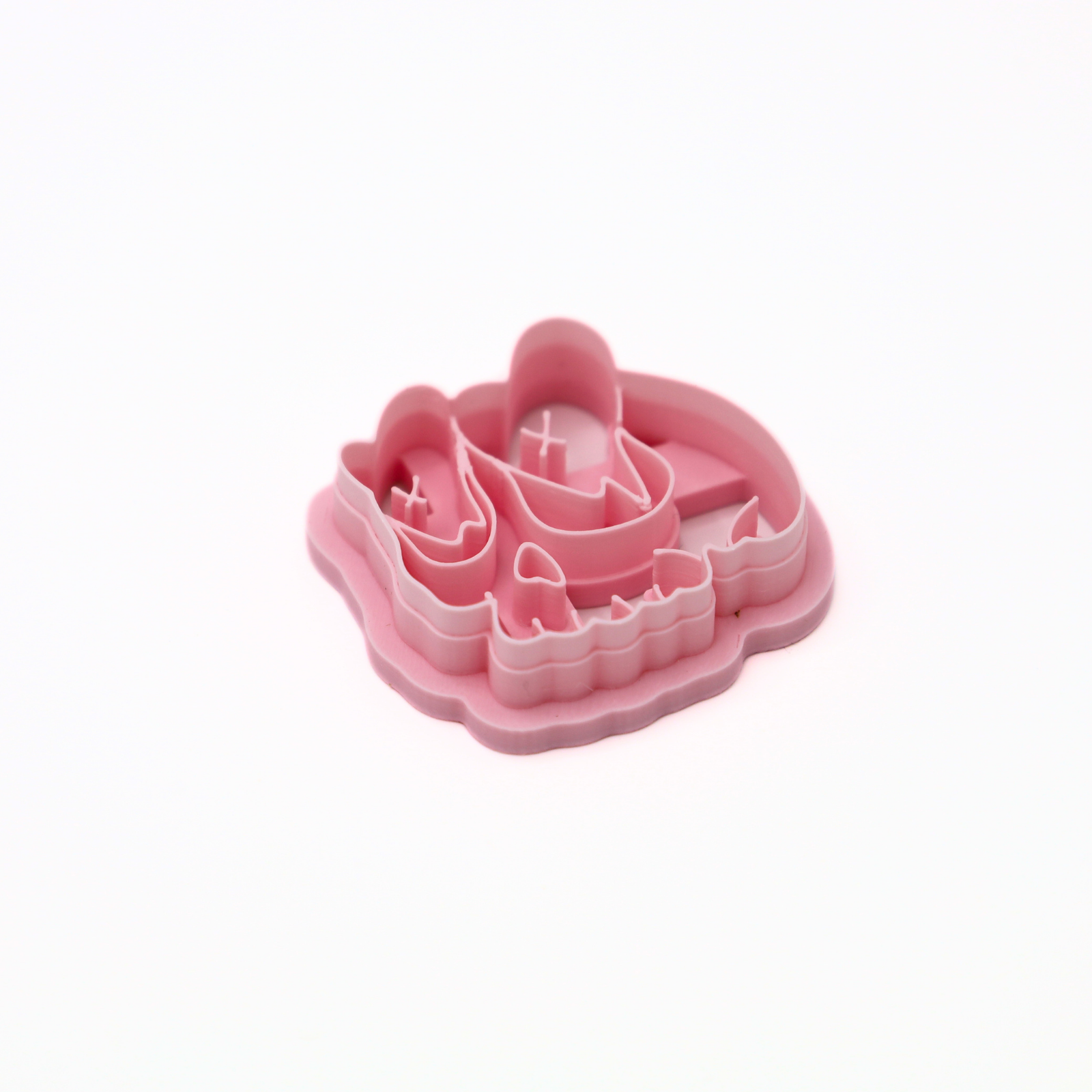 Doodskop met hartjes ogen – Klei Cutter