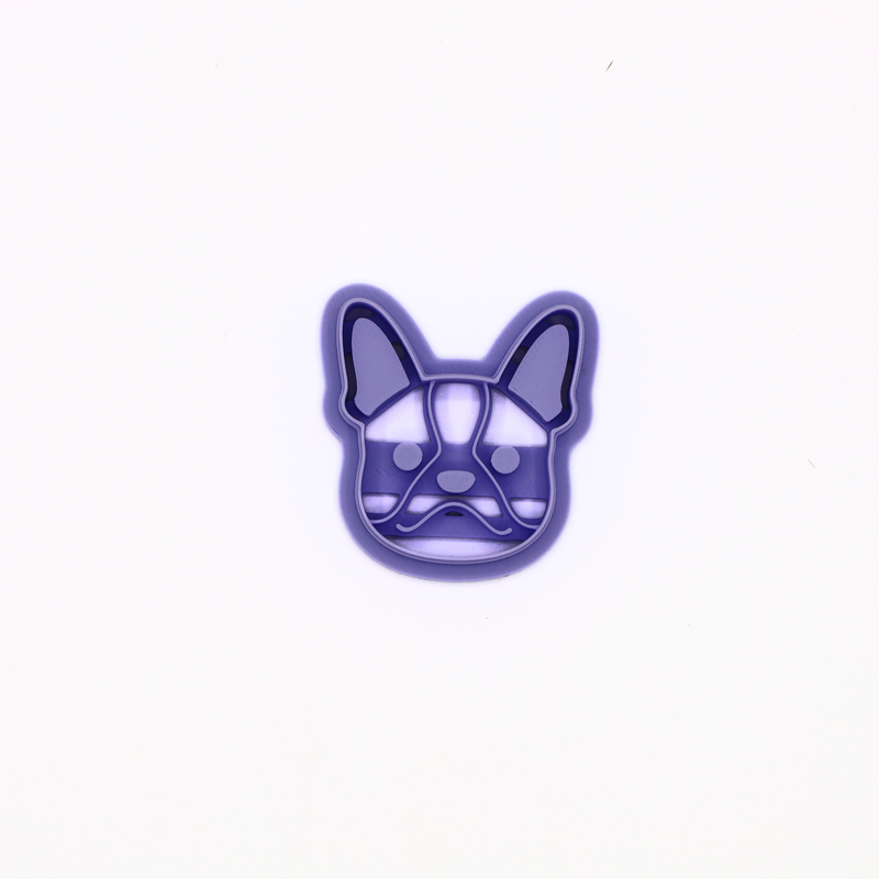Franse Bulldog Hond – Klei Cutter-zoom-