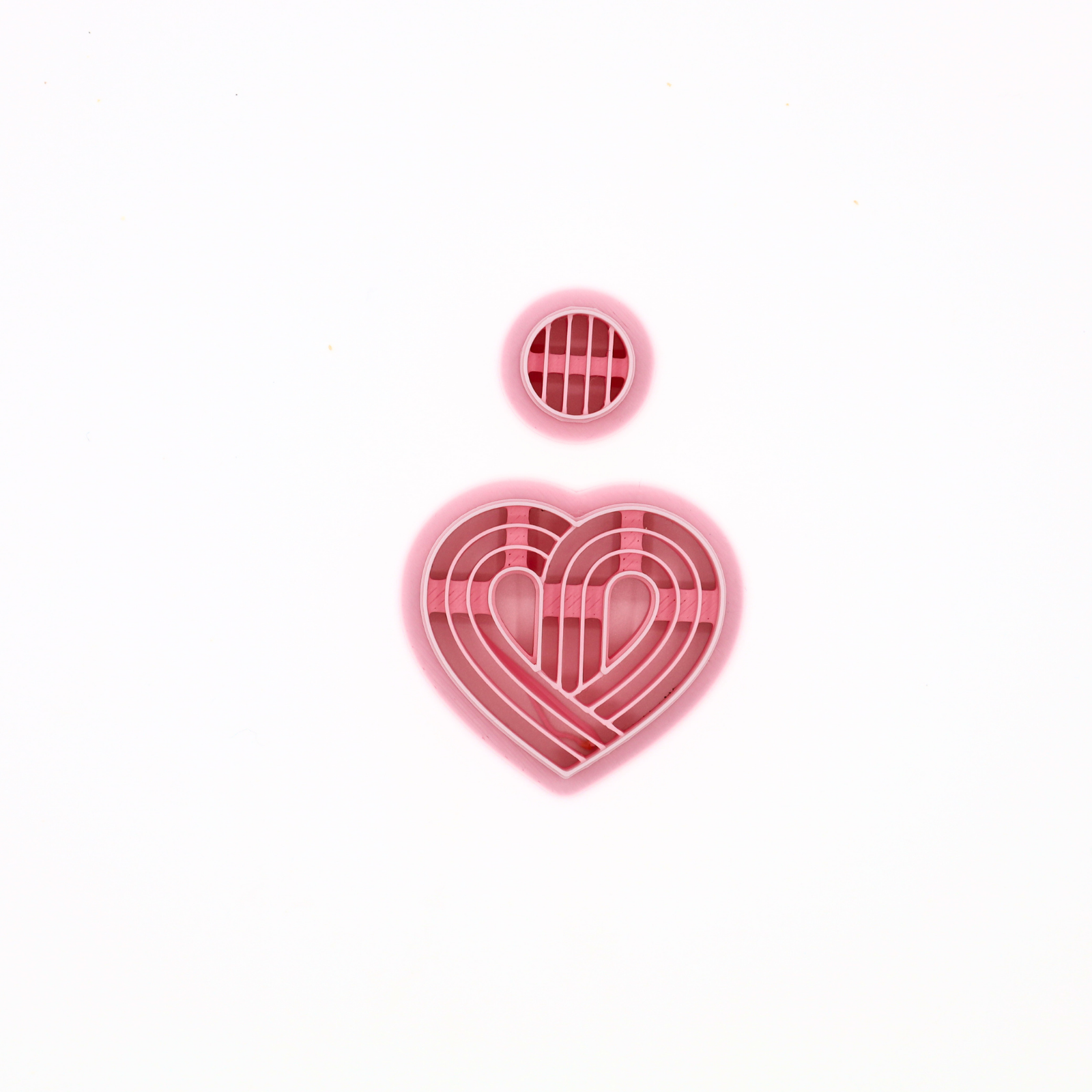 Gelaagde Hart – Klei Cutter