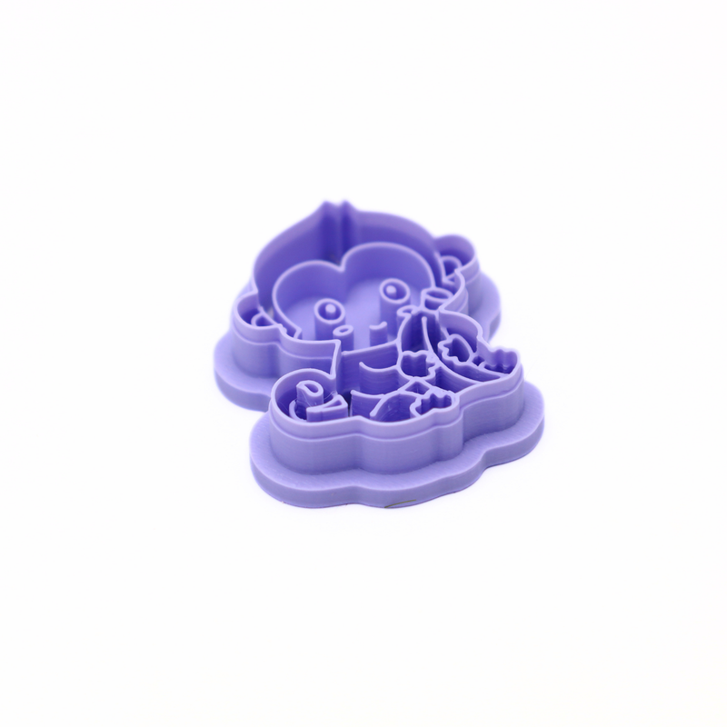 Kawaii Aap met Banaan – Klei Cutter-zoom-