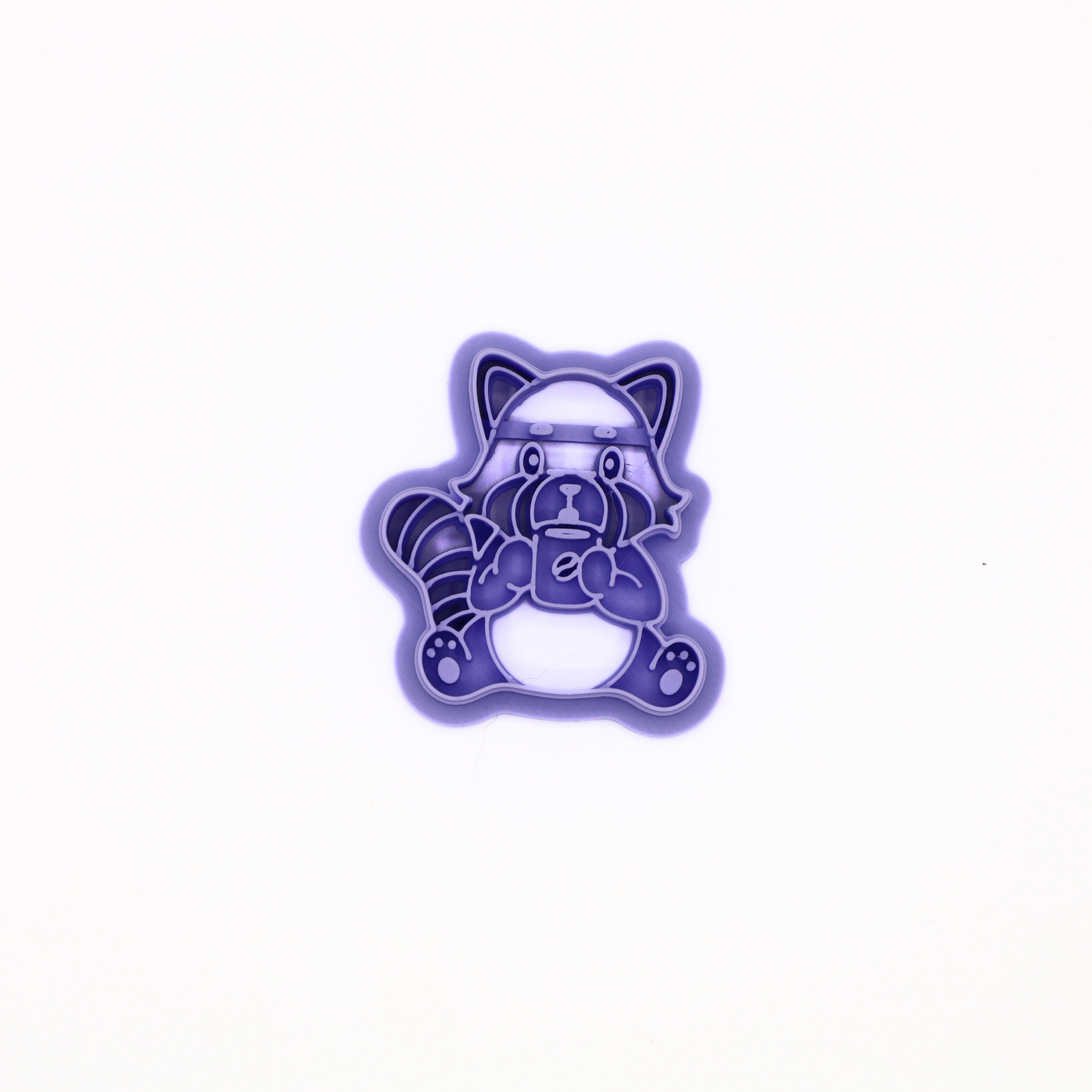 Kawaii Rode Panda – Klei Cutter-2