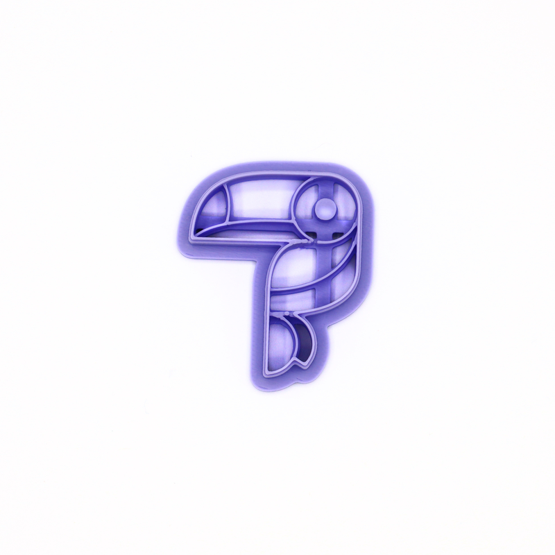 Kawaii Toekan – Klei Cutter-zoom-