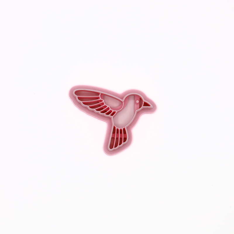 Kawaii Vliegende Vogel – Klei Cutter-zoom-