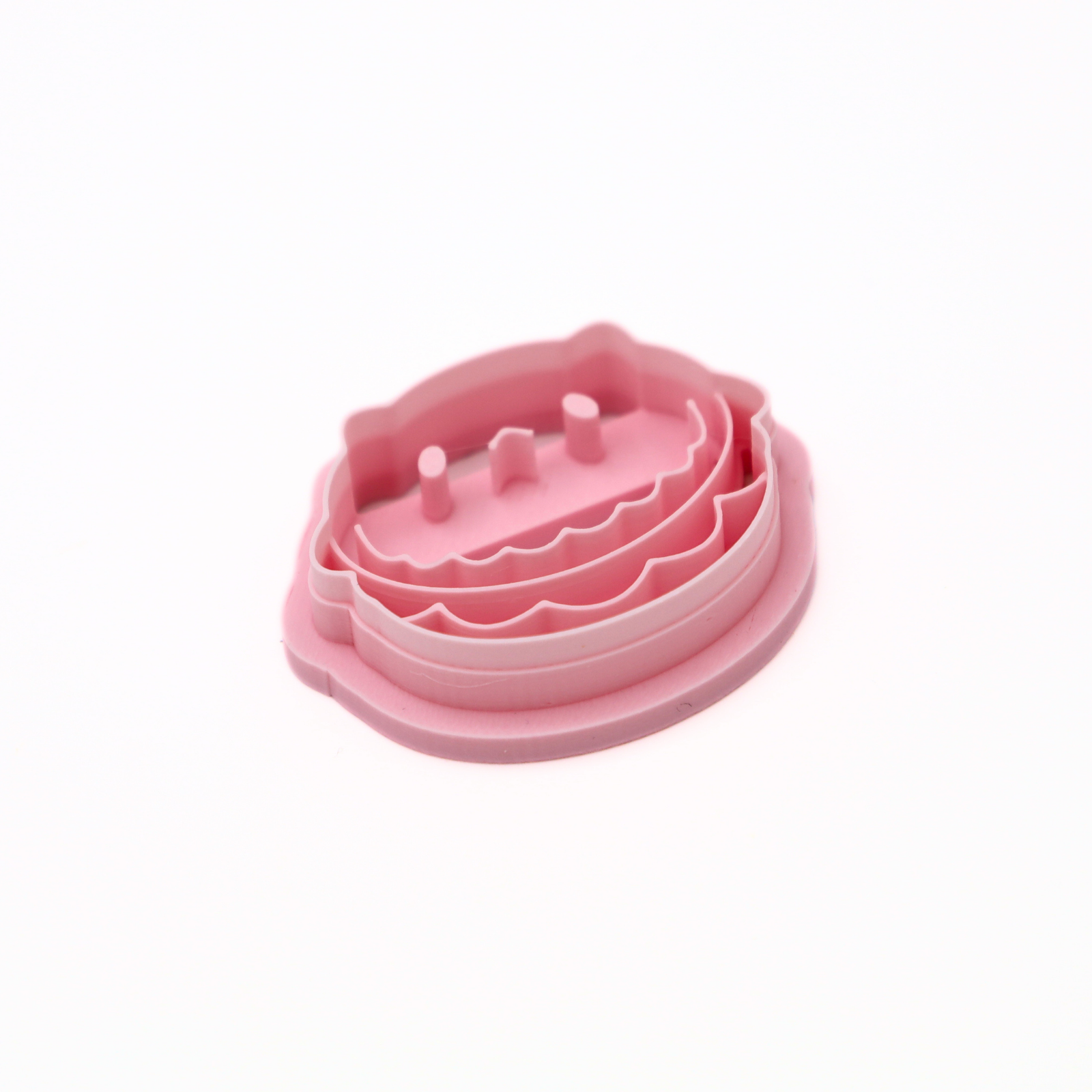 Kawaii hamburger broodje – Klei Cutter