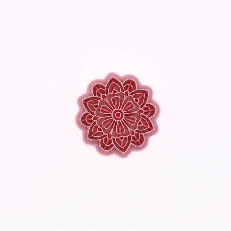 Mandala Cutter Vol. 1 – Floral Mandala – Klei Cutter-zoom-