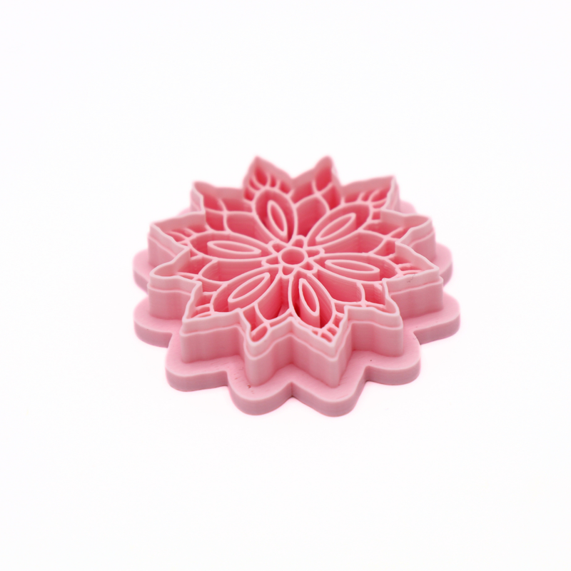Mandala Cutter Vol. 1 – Lotus Mandala – Klei Cutter-zoom-