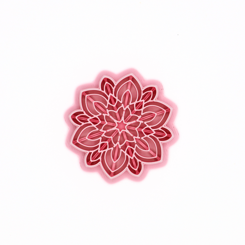 Mandala Cutter Vol. 1 – Star Bloom Mandala – Klei Cutter-zoom-