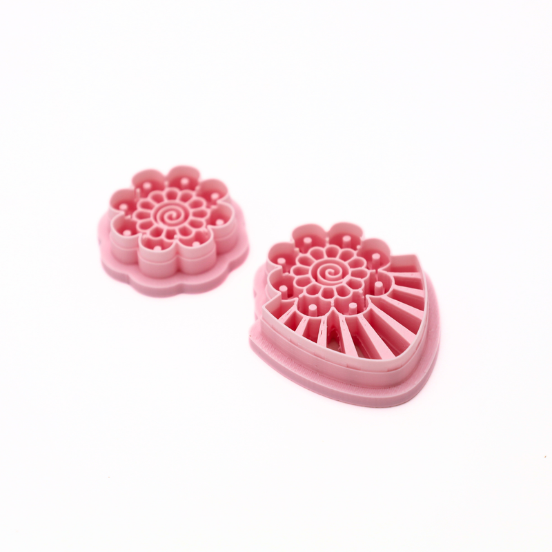 Mandala Cutter Vol. 2 – Spiral Sun Mandala – Klei Cutter-zoom-