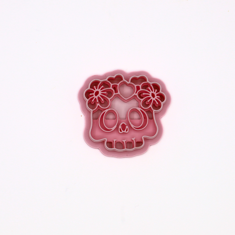 Mexicaans Doodshoofd – Klei Cutter-zoom-