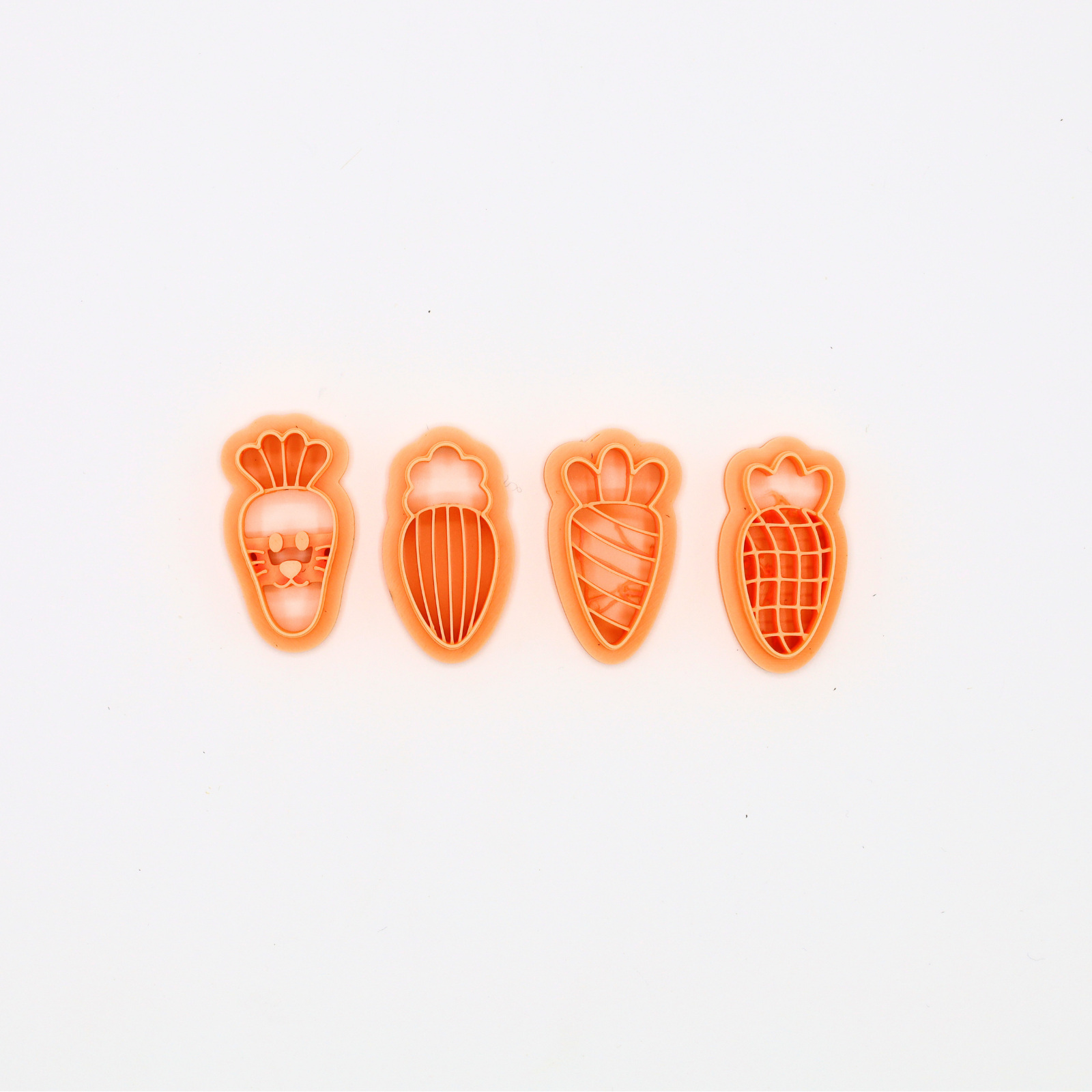 Mini Wortel Bundel – Paas Collectie (4 Designs) – Klei Cutter-2