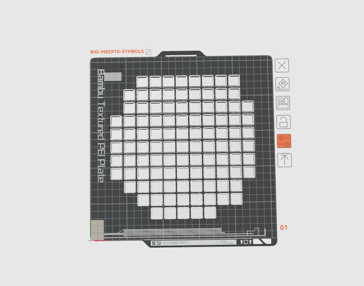 Color by number 16mm markers - 3D Print file-3