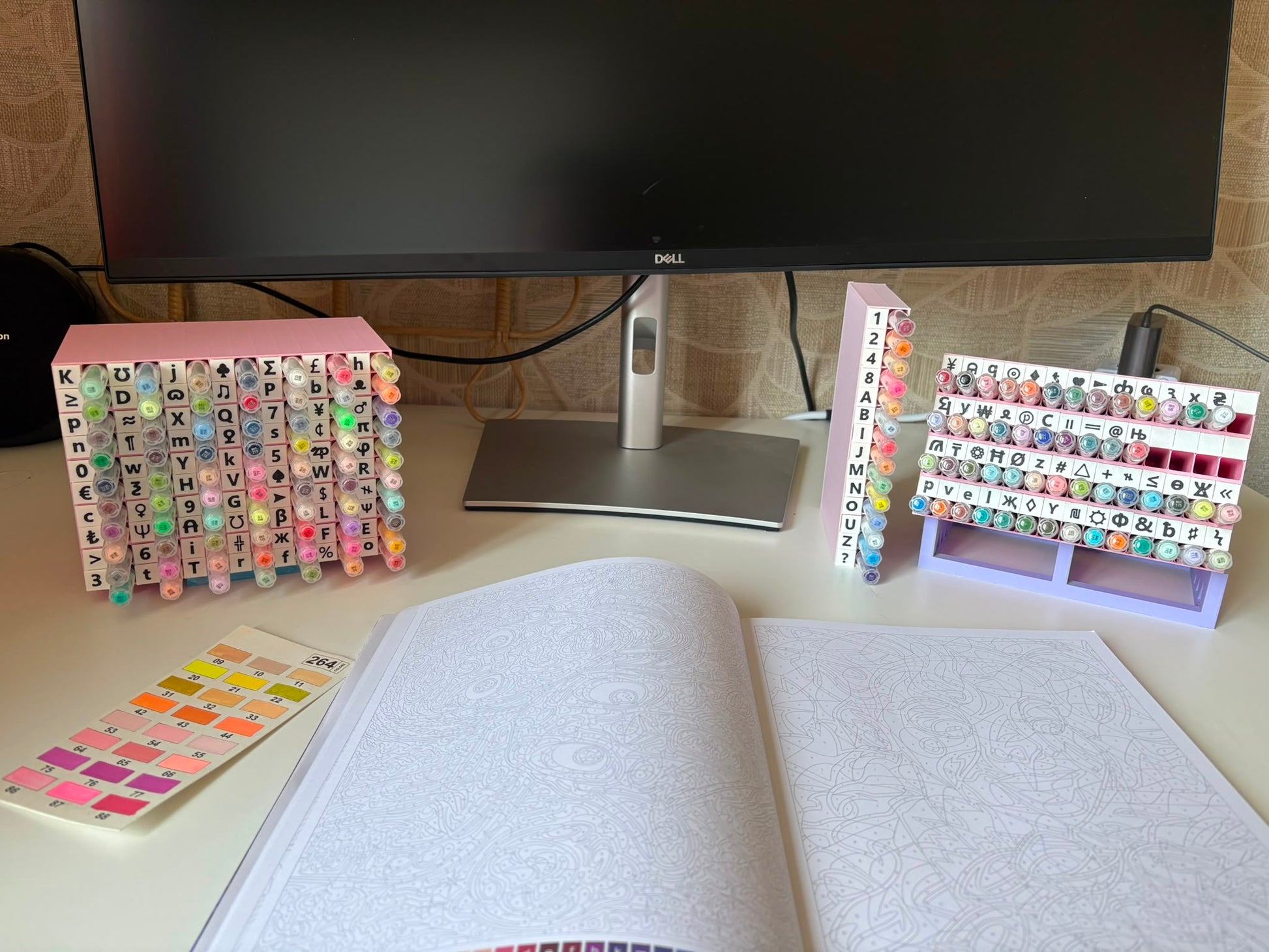 Stiftendisplay voor Kleuren op Nummer – 56 Stiften-2