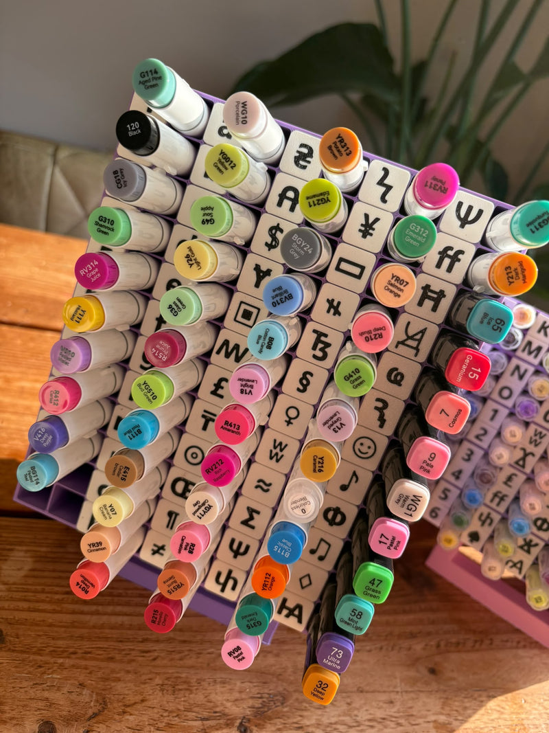Color by number 16mm markers - 3D Print file-zoom-